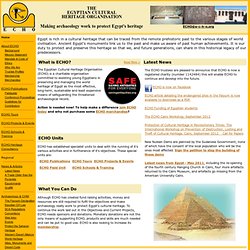 Egyptian Cultural Heritage Organisation (ECHO)