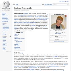 Barbara Ehrenreich