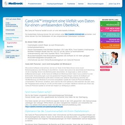 Eigenschaften - Medtronic Diabetes in Germany