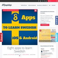 Eight apps to learn Swedish