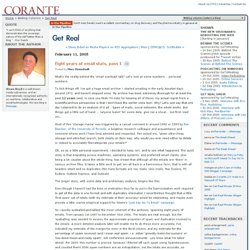 Eight years of email stats, pass 1: Corante &gt; Get Real &gt;
