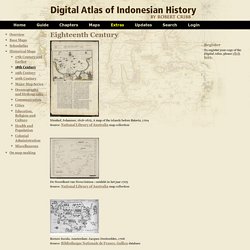Digital Atlas of Indonesian History - By Robert Cribb