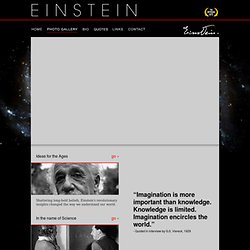 Albert Einstein Official Site - Photo Gallery