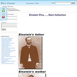 Einstein Pics Rare