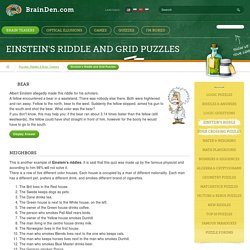 Einstein's Riddles and Grid Puzzles