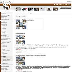 toshiya Magazin: Einzelausgaben, SaikoSports - Online Shop für Karate