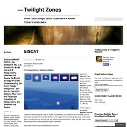 Twilight Zones