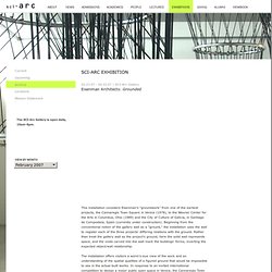 Eisenman Architects - Exhibition