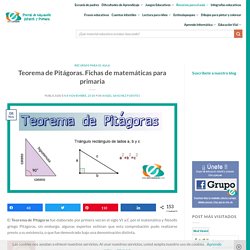 Teorema de Pitágoras ▷ [ Ejercicios de matemáticas para primaria ]