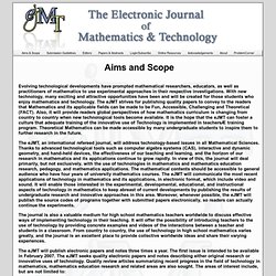 eJMT - Aims & Scope