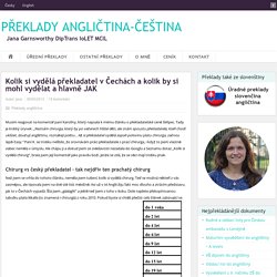 Kolik si vydělá překladatel v Čechách - plat překladatele