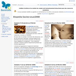 SAVIEZ-VOUS CELA ???