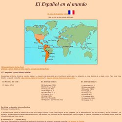 El español en el mundo