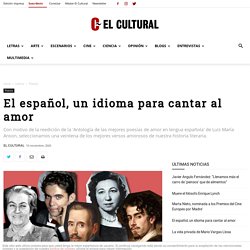 El español, un idioma para cantar al amor