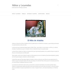 El Mito de Ariadna – Mitos y Leyendas