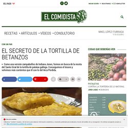 El secreto de la tortilla de Betanzos