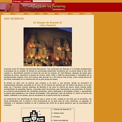El Templo Ramses II. Abu Simbel
