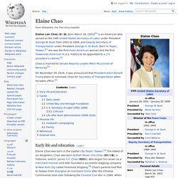 Elaine Chao - Wikipedia