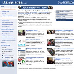 eLanguages.ac.uk - digital literacies toolkit