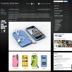 Elasty - Mobile Phone Cover by Yoori Koo & Yanko Design