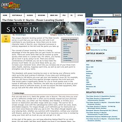 The Elder Scrolls V: Skyrim – Power Leveling [Guide]