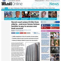Secret court seizes £3.2bn from elderly and mentally impaired