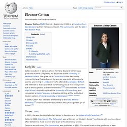 Eleanor Catton