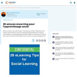 28 astuces eLearning pour l'apprentissage social