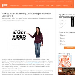 How to Insert eLearning Cutout People Videos in Captivate 8