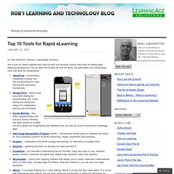 Rob's Learning and Technology Blog