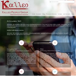 Kalleo - eLearning and Talent Management South Africa and Middle East