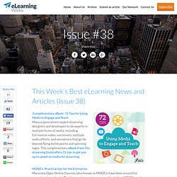 Issue #38 – eLearning Weekly Best eLearning Articles