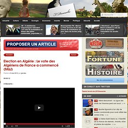 Election en Algérie : Le vote des Algériens de France a commencé (MàJ)