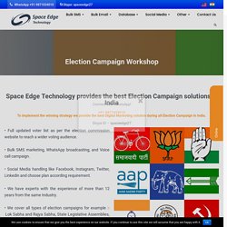 Best Election Campaign Solutions in India