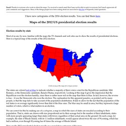 Election maps