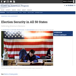Election Security in All 50 States