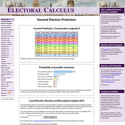 Electoral Calculus
