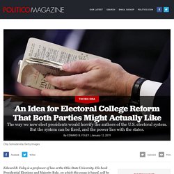 An Idea for Electoral College Reform That Both Parties Might Actually Like