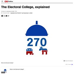 The Electoral College: What it is and the history behind it