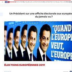 Un Président sur une affiche électorale aux européennes, du jamais vu ?