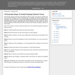 Buy Polytape Electric Fences Quickly