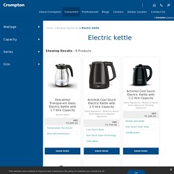 Electric Kettle - Buy Electric Kettle At Best Price Online In India
