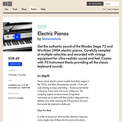 Electric Pianos by Soniccouture