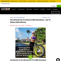 Best Fat Tire Electric Bike Showdown (2020 Update) - Really Good eBikes