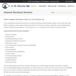 Residential Electrical Services in Montrose Co