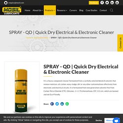 Quick Dry Electrical & Electronic Cleaner