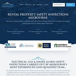 Electrical, Gas & Smoke Alarm Rental Inspections - Landmark Inspections