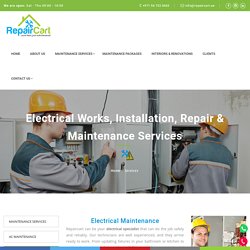 Electrical services in Dubai