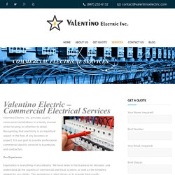 Valentino Electric - Licensed and professional