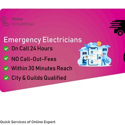 Electrician at your doorstep with just one text or call